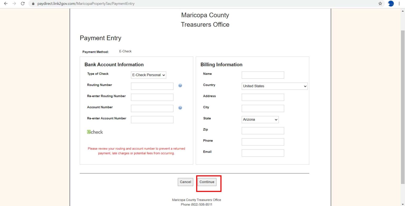 Property Taxes Maricopa 2025