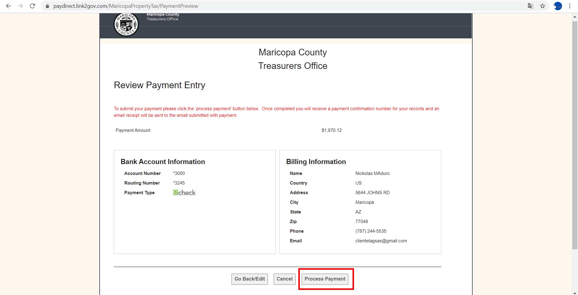 Property Taxes Maricopa 2024