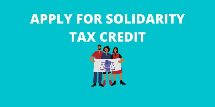 APPLY FOR SOLIDARITY TAX CREDIT